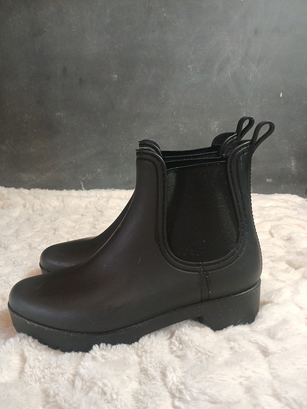 Jeffrey Campbell Hydra Platform Waterproof Boots Womens Size 10 Black